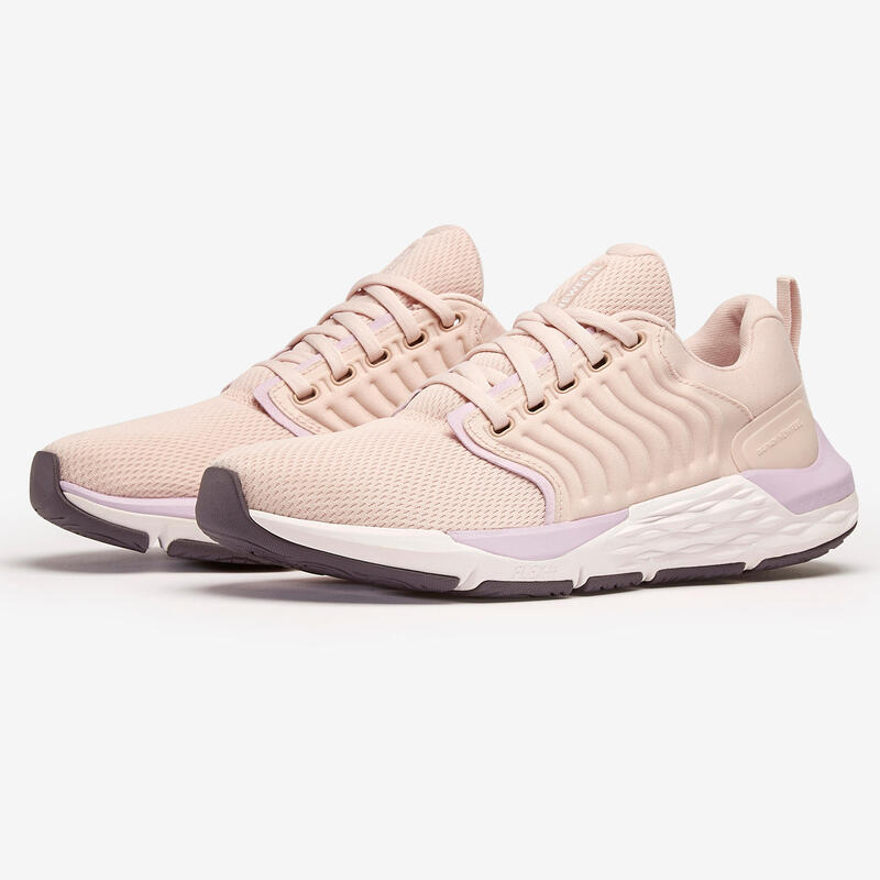 Freizeitschuhe Walking Sportwalk Komfort Damen rosa