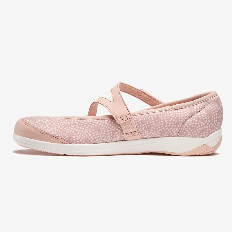 Ballerines marche active femme Baoma rose