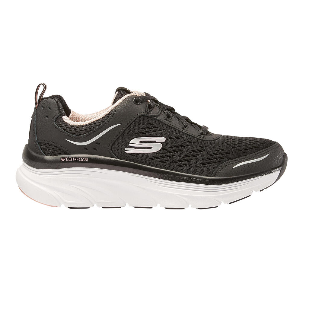 PATIKE SKECHERS D'LUX WALKER ŽENSKE ZA FITNES HODANJE - CRNE