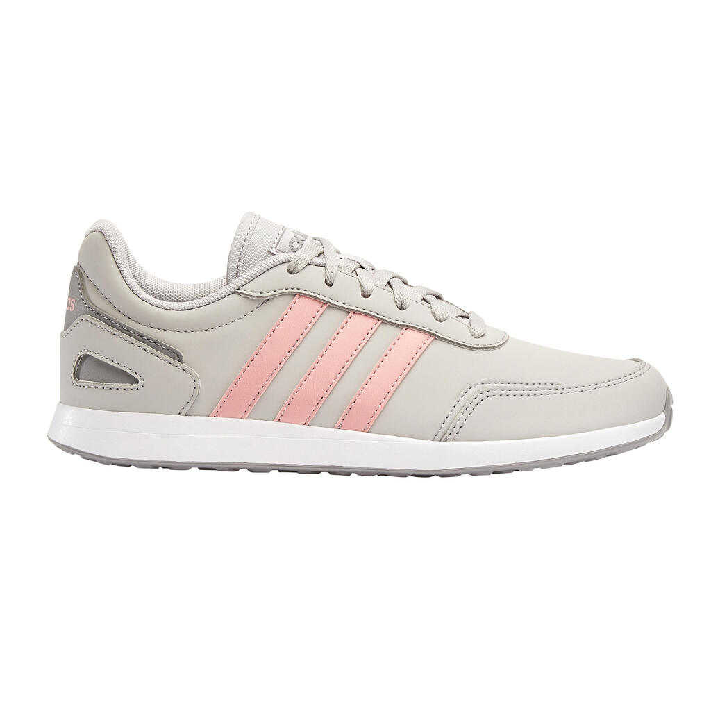 Kids' Lace-Up Trainers Switch - Grey/Pink