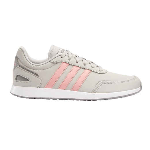 
      Kids' Lace-Up Trainers Switch - Grey/Pink
  