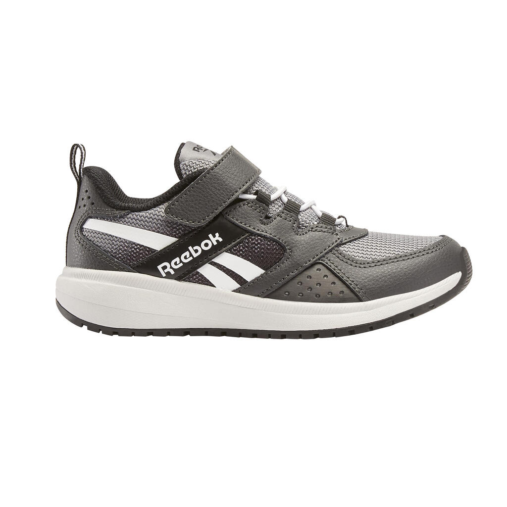 Reebok Road Supreme kid's walking shoes black/grey velcro