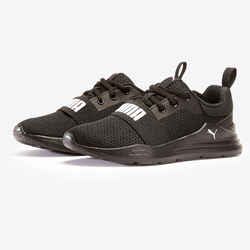 Kids' Lace-Up Trainers Wired Kid - Black