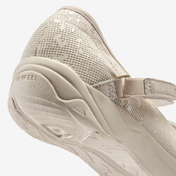 Ballerines marche active femme Baoma beige