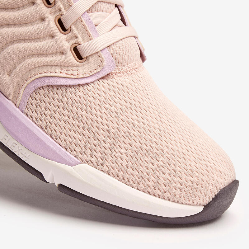 Freizeitschuhe Walking Sportwalk Komfort Damen rosa