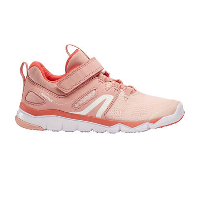 Zapatillas deportivas velcro Niños Nwefeel PW 540 negro y rosa del 26 al 36