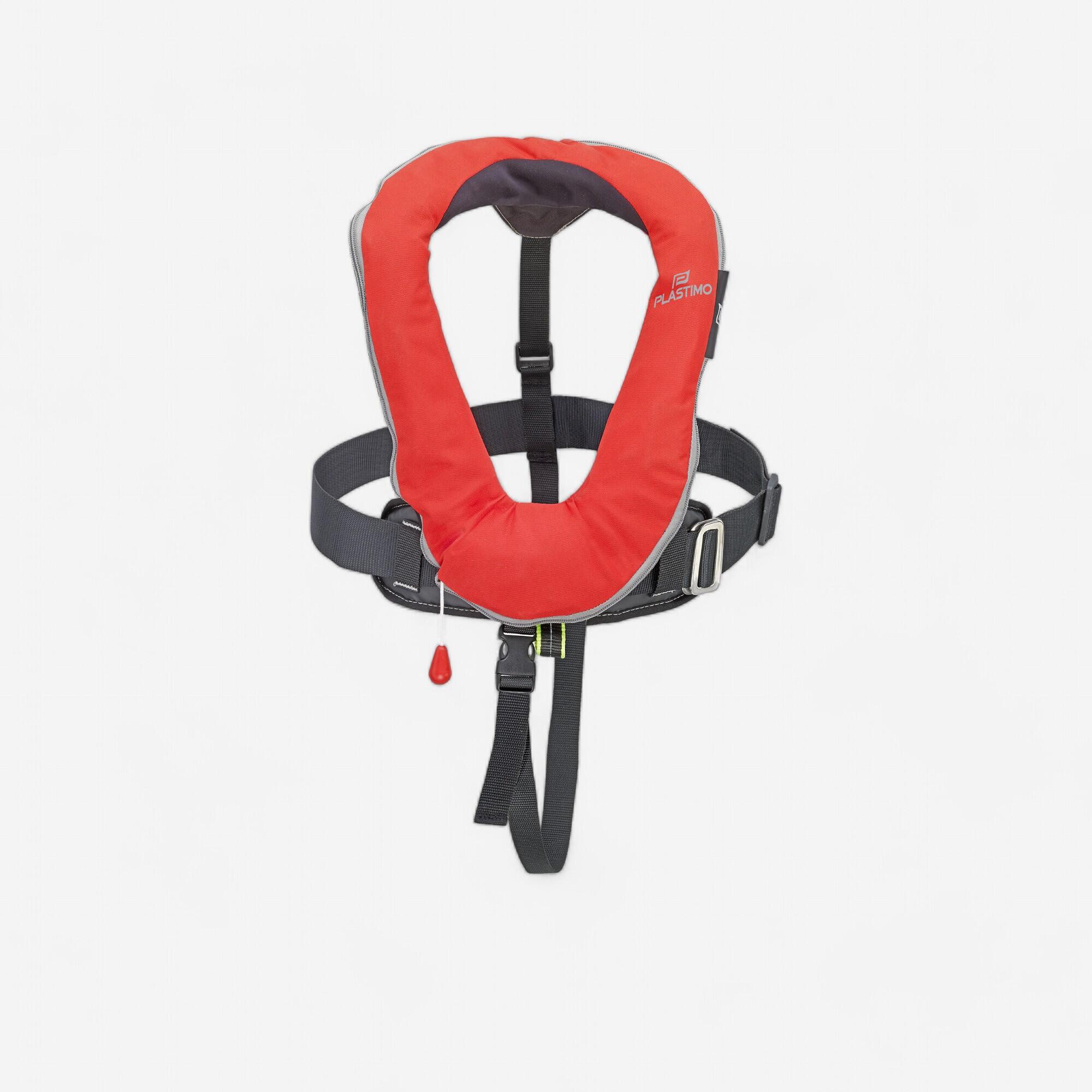 Adult's Inflatable Life Jacket LJ 150N AIR - Black TRIBORD | Decathlon