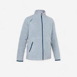 Girls’ warm eco-design fleece sailing jacket 100 - Grey