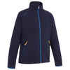 Kids warm fleece sailing jacket 100 - Navy blue