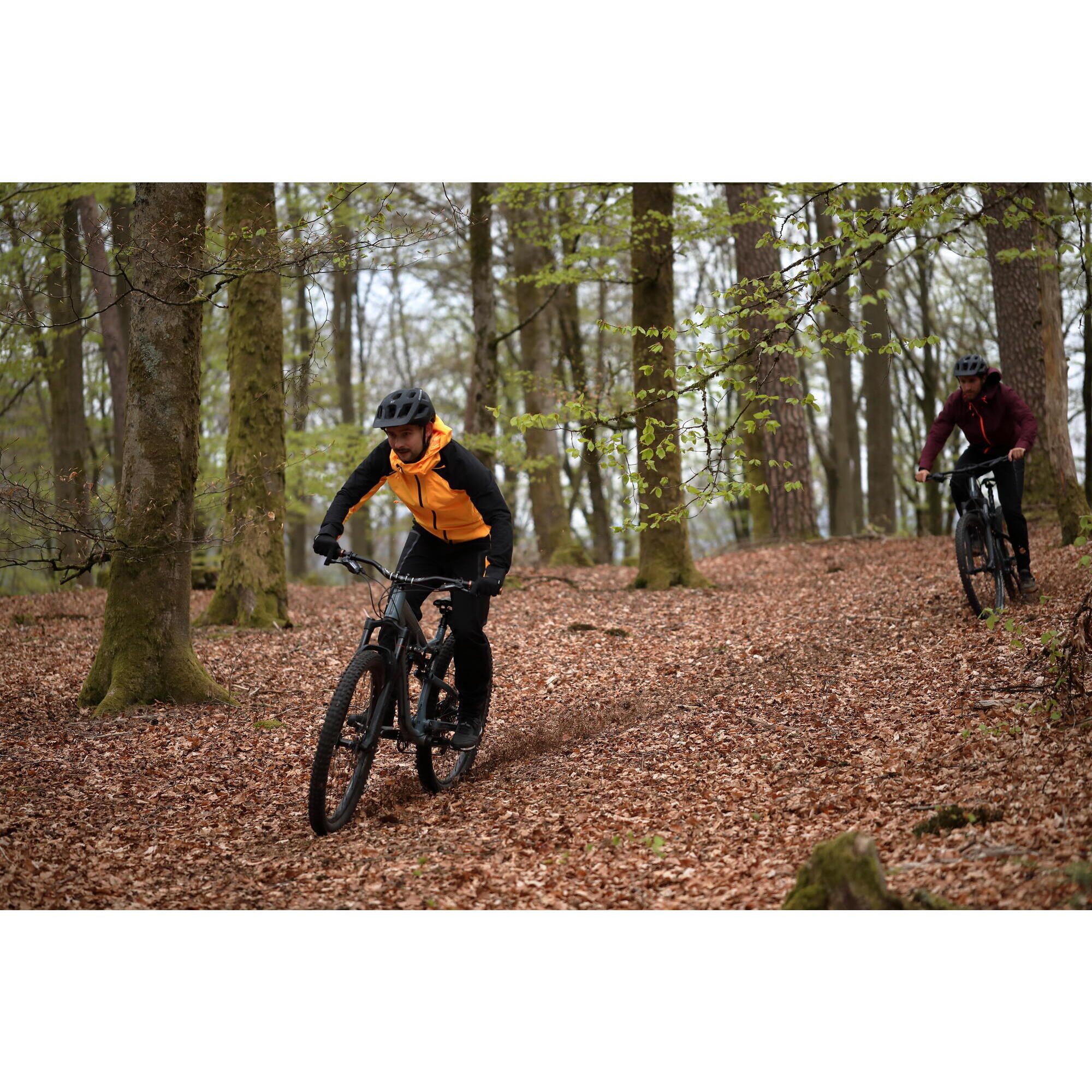 Pantalon hiver de velo vtt noir homme ROCKRIDER Decathlon