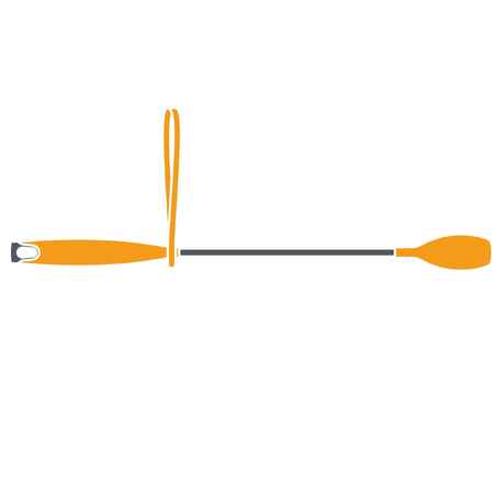 Fusta Equitación 140 Uni Naranja Azul Marino 49 cm