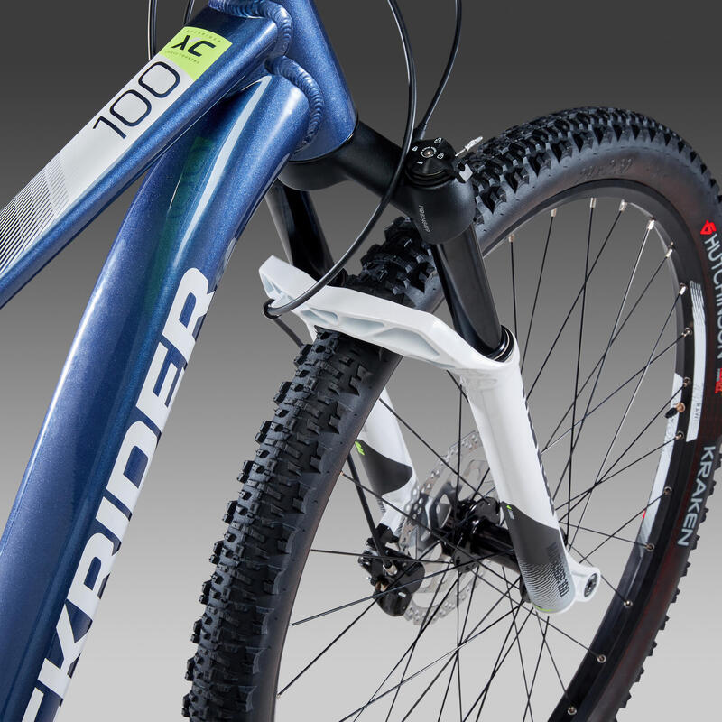 Bicicleta de montaña 29'' aluminio Shimano Deore 1x11 Rockrider XC 100 azul