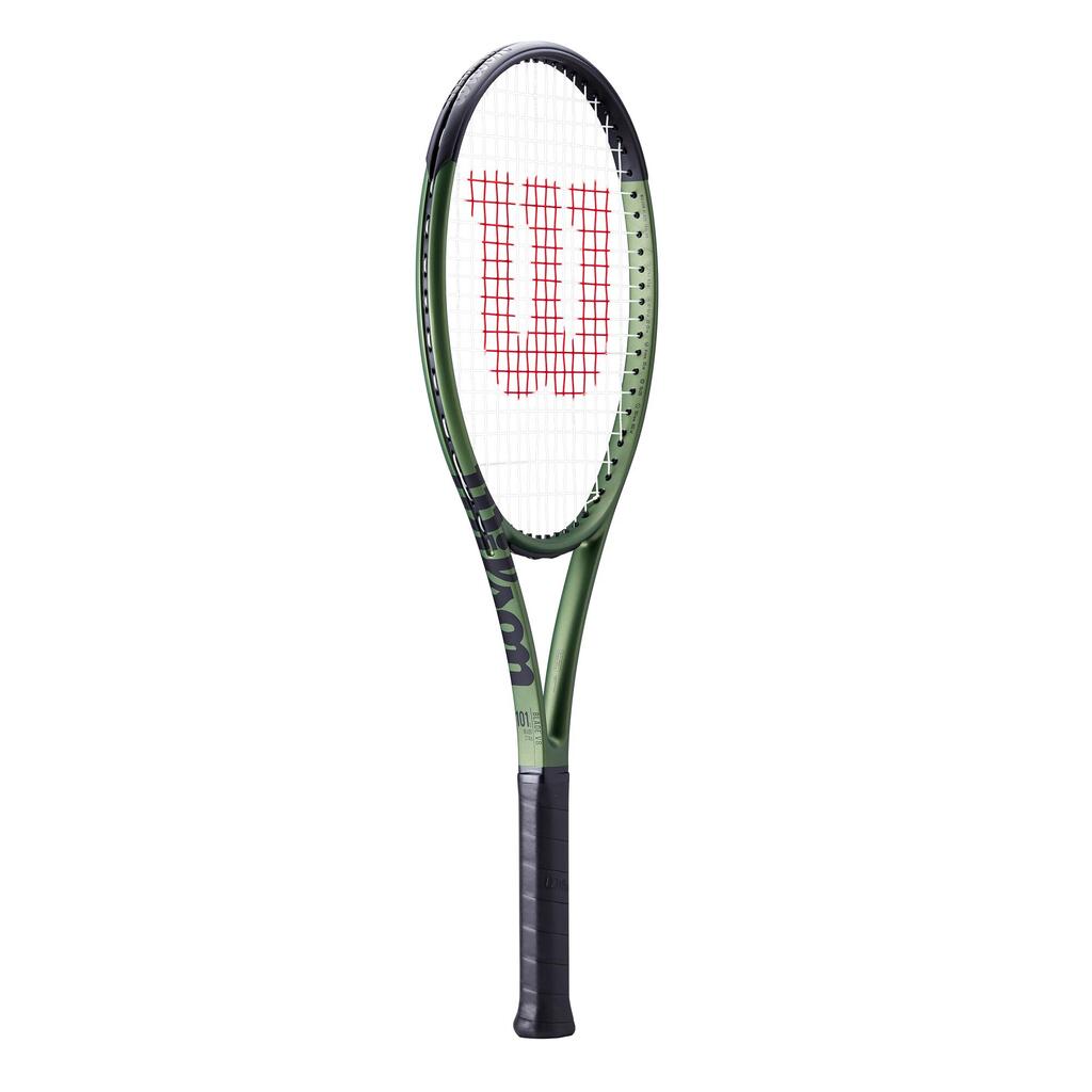 Adult Tennis Racket Blade 101L V8.0 - Green/Black