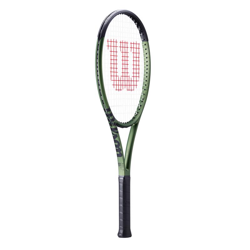 Racchetta tennis adulto Wilson BLADE 101L V8.0 verde-nero
