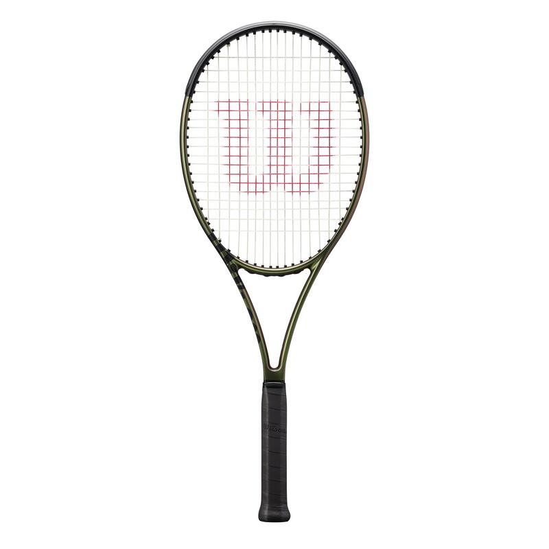 Racchetta tennis adulto Wilson BLADE 98 V8 16x19 305g non incordata verde