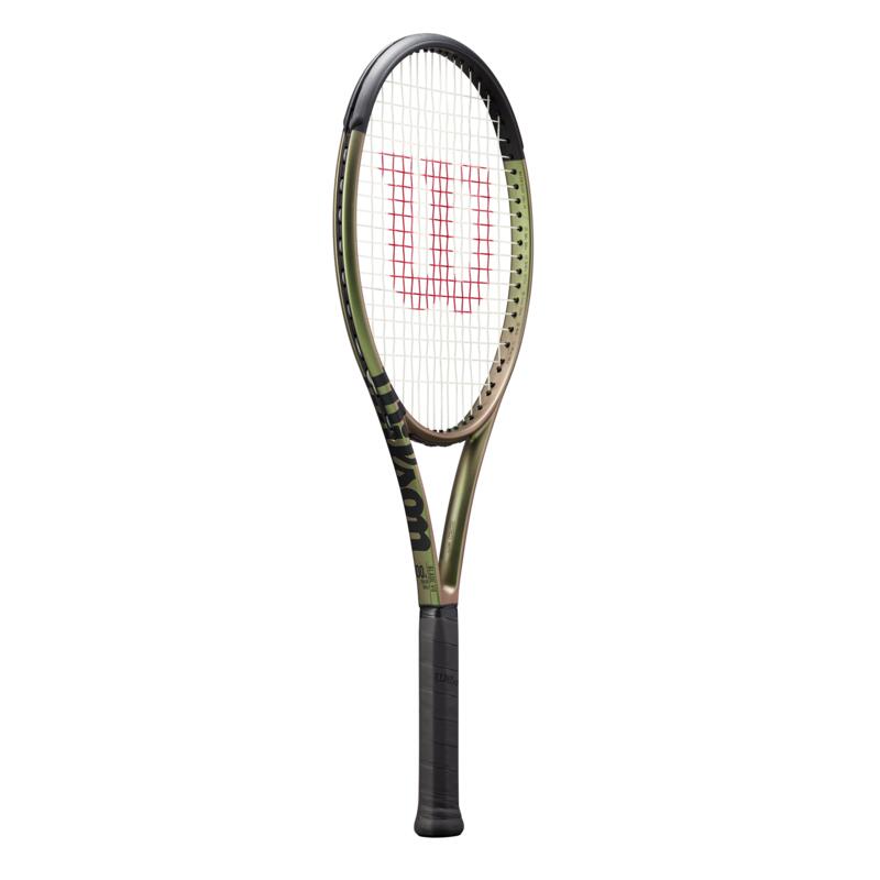 Rachetă Neracordată Tenis BLADE 100 V8 300g Verde Adulți