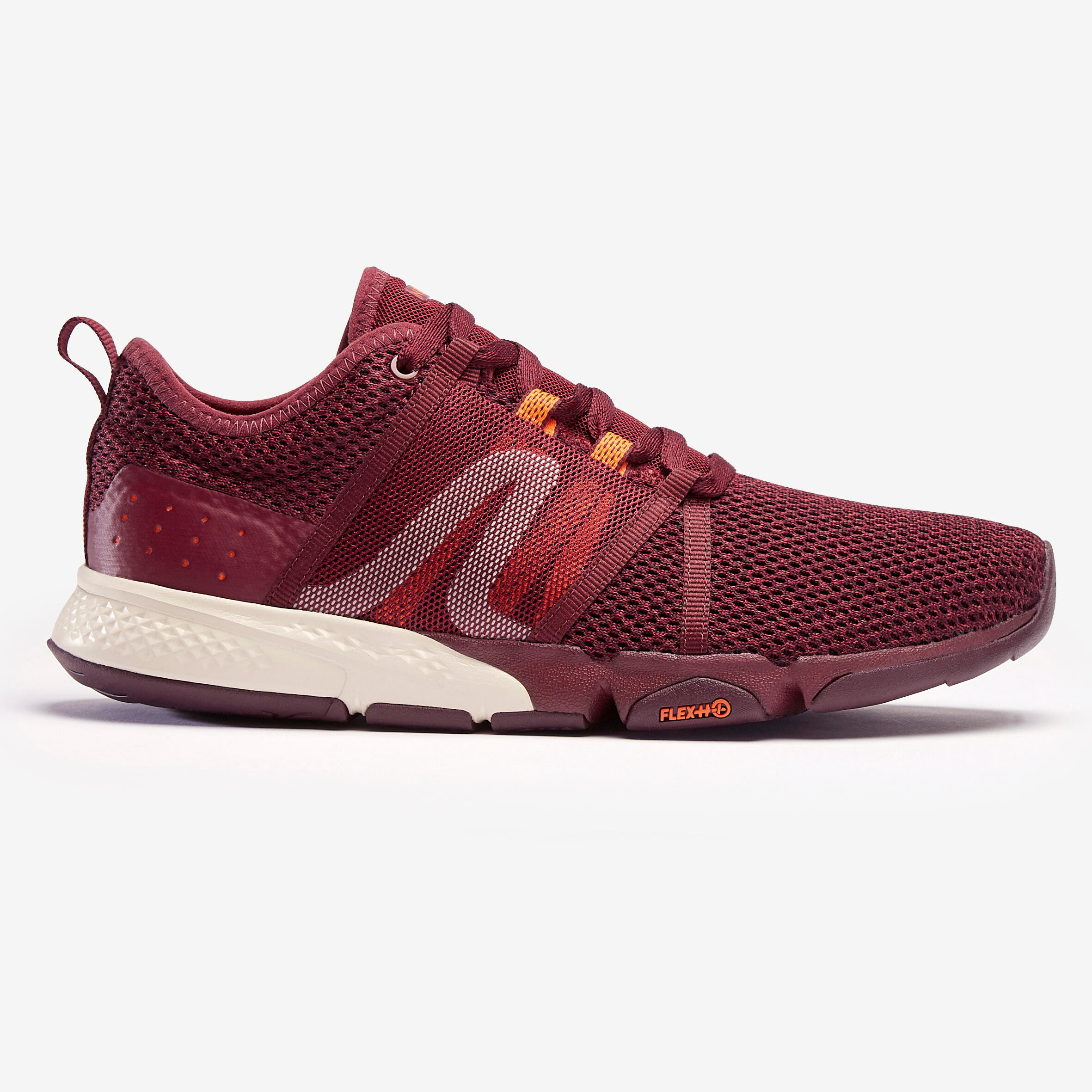 Chaussures marche sportive homme PW 540 Flex H bordeaux Decathlon