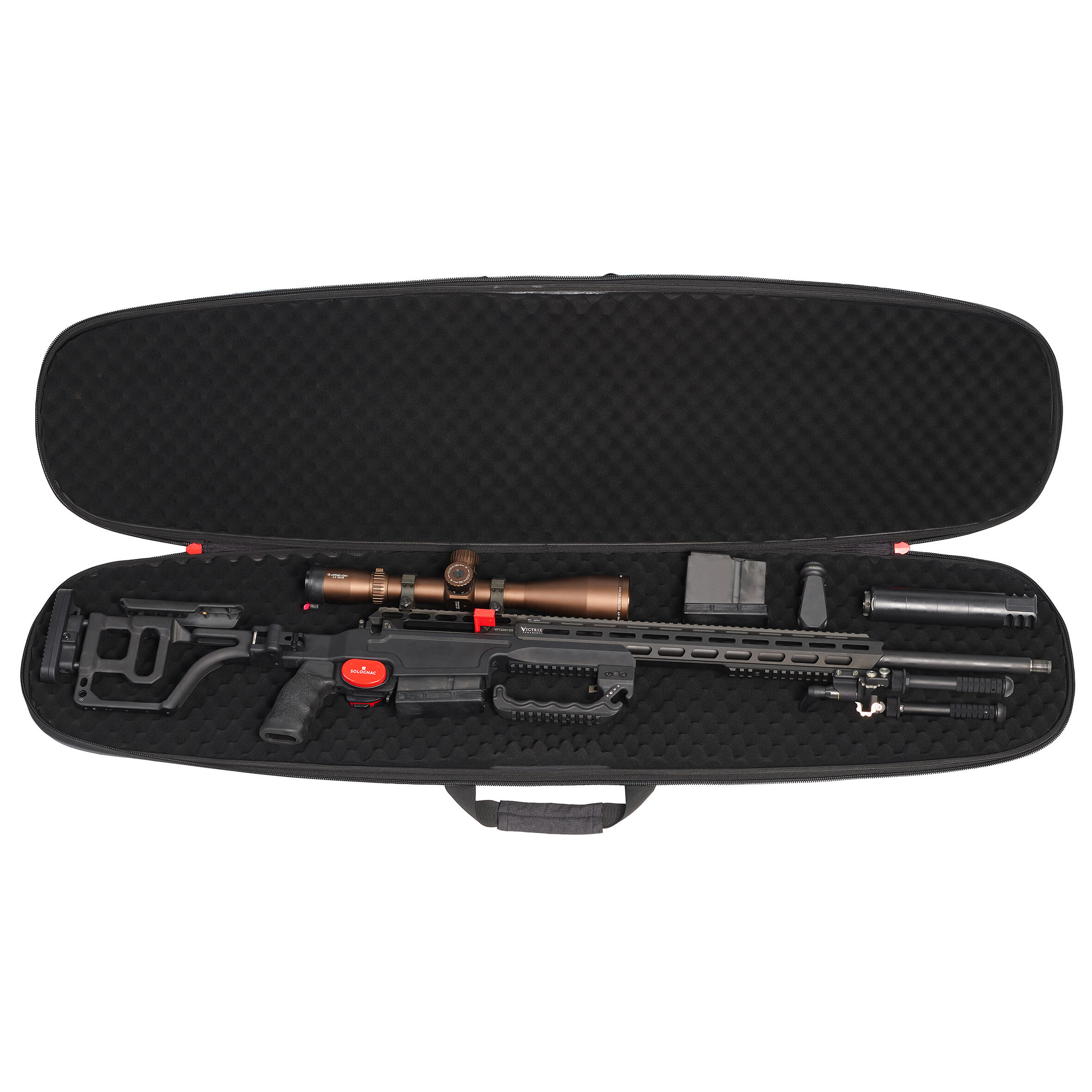SEMI-RIGID RIFLE CASE, 125 CM INTERIOR 11/15