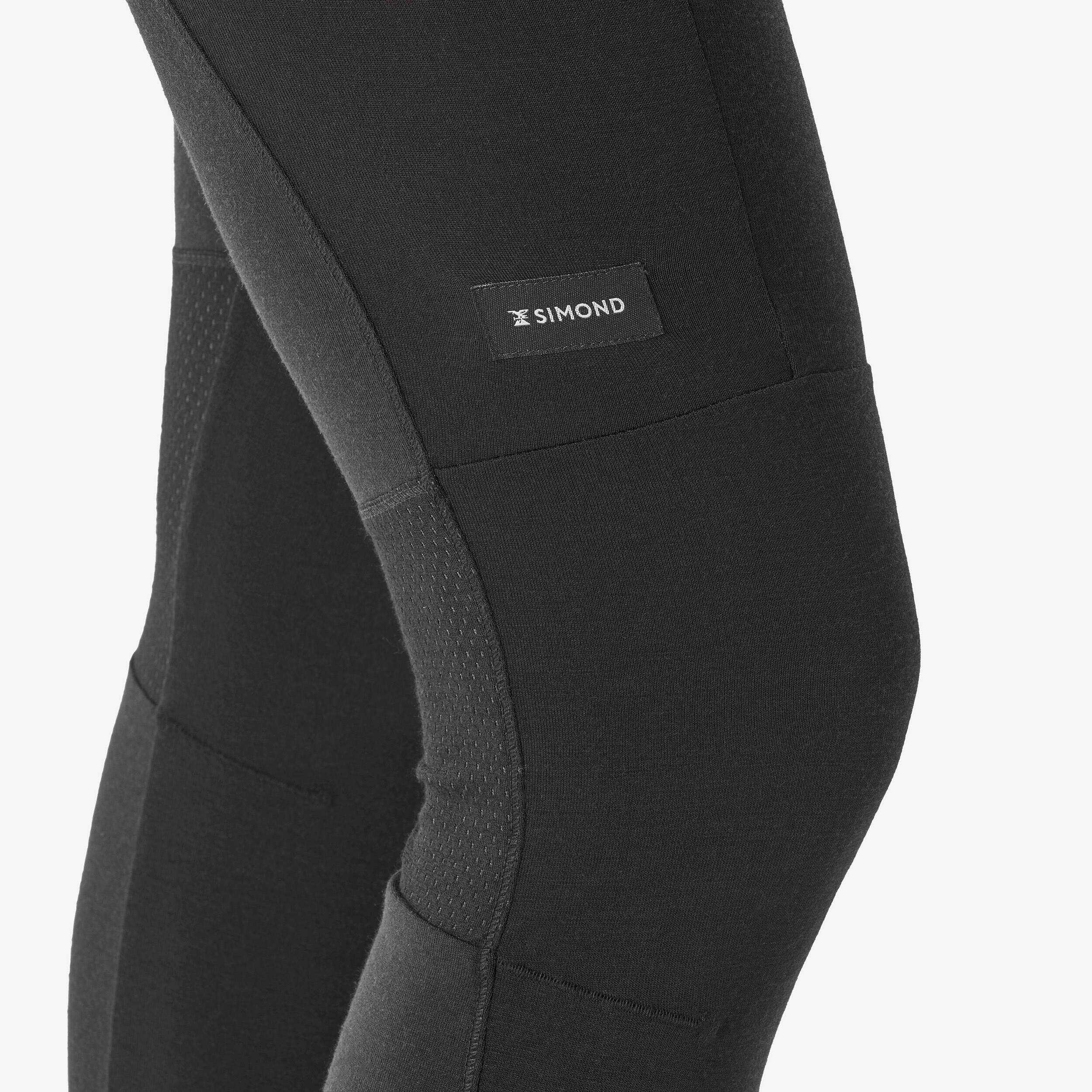 Women Merino Wool Legging - MT500 Black -  5