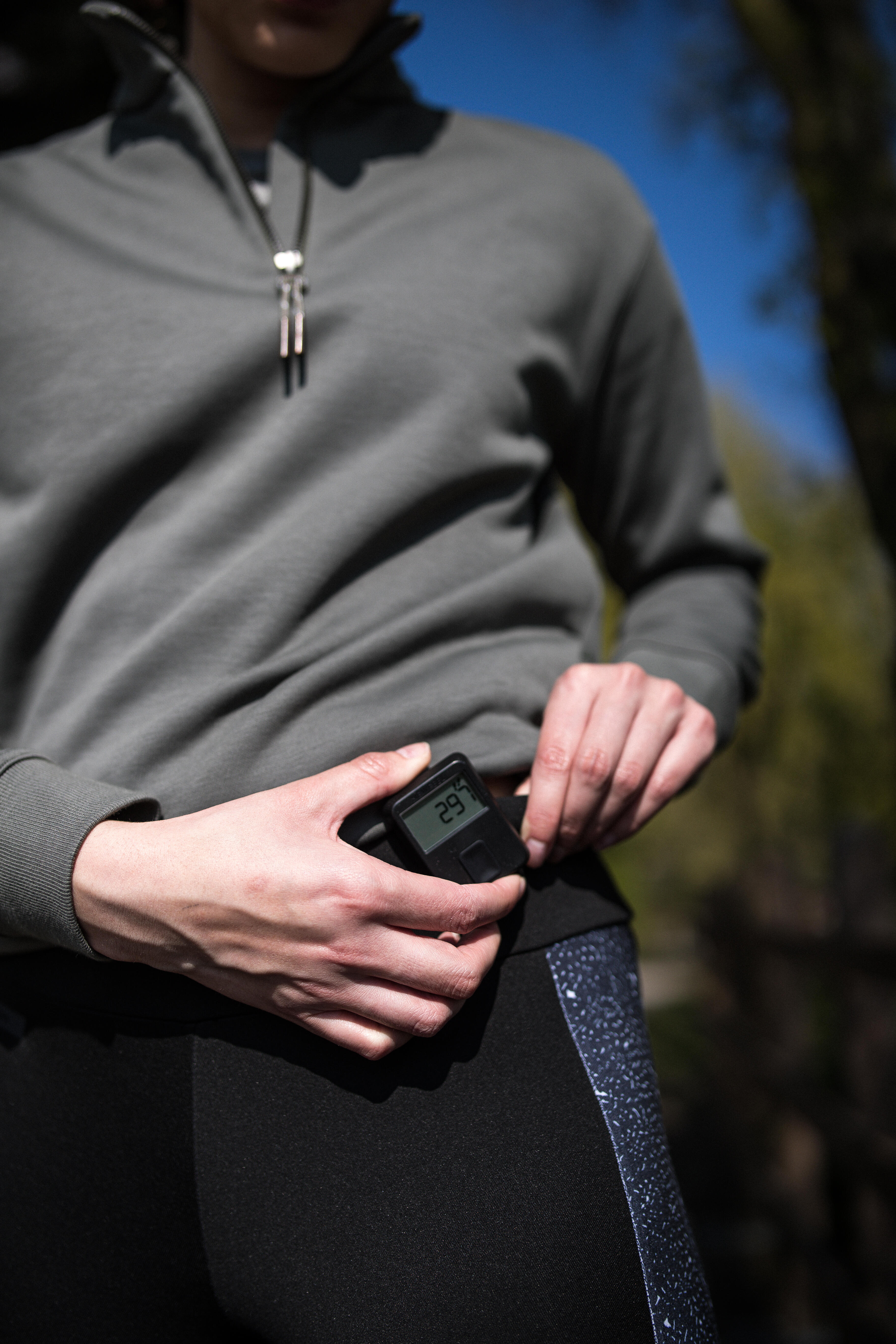 Pedometer Accelerometer - ONWalk One Black - NEWFEEL
