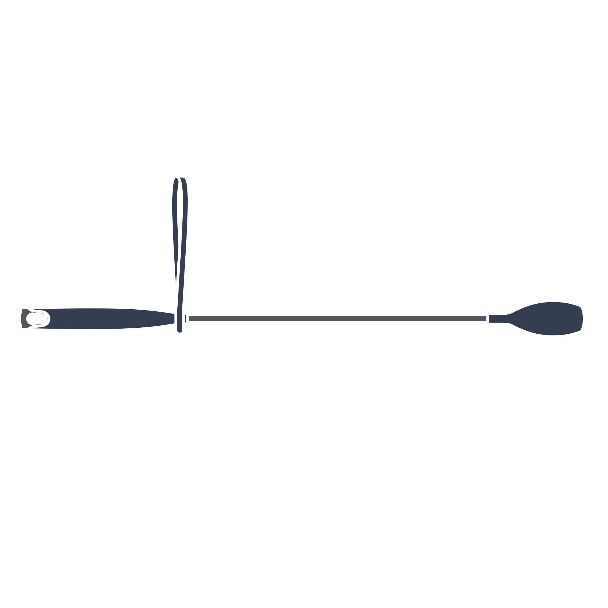 Horse Riding Crop 140 Uni 58 cm - Blue/Grey 4/4