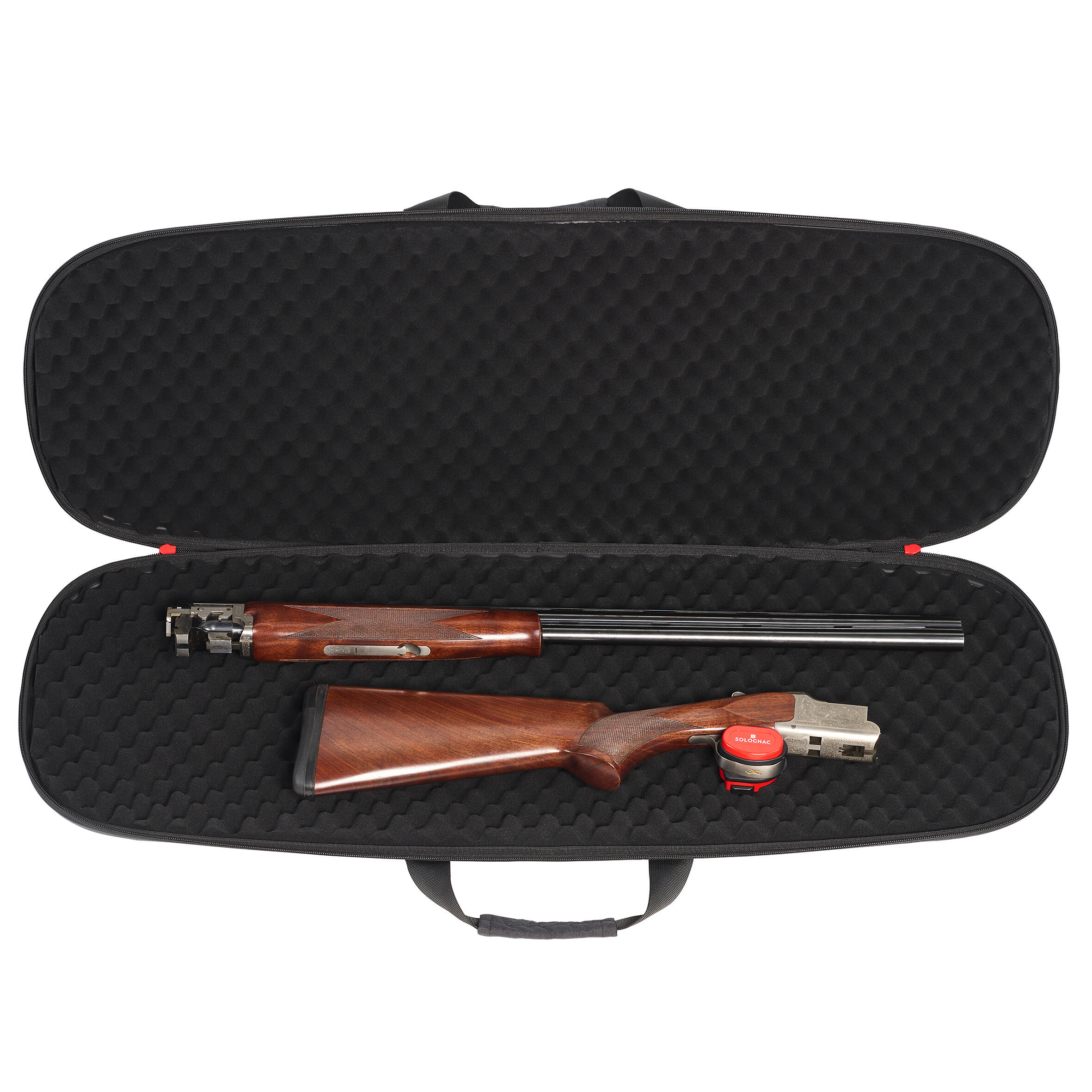 SEMI-RIGID CASE FOR 90CM SHORT GUN OR DISASSEMBLED SHOTGUN 2/8
