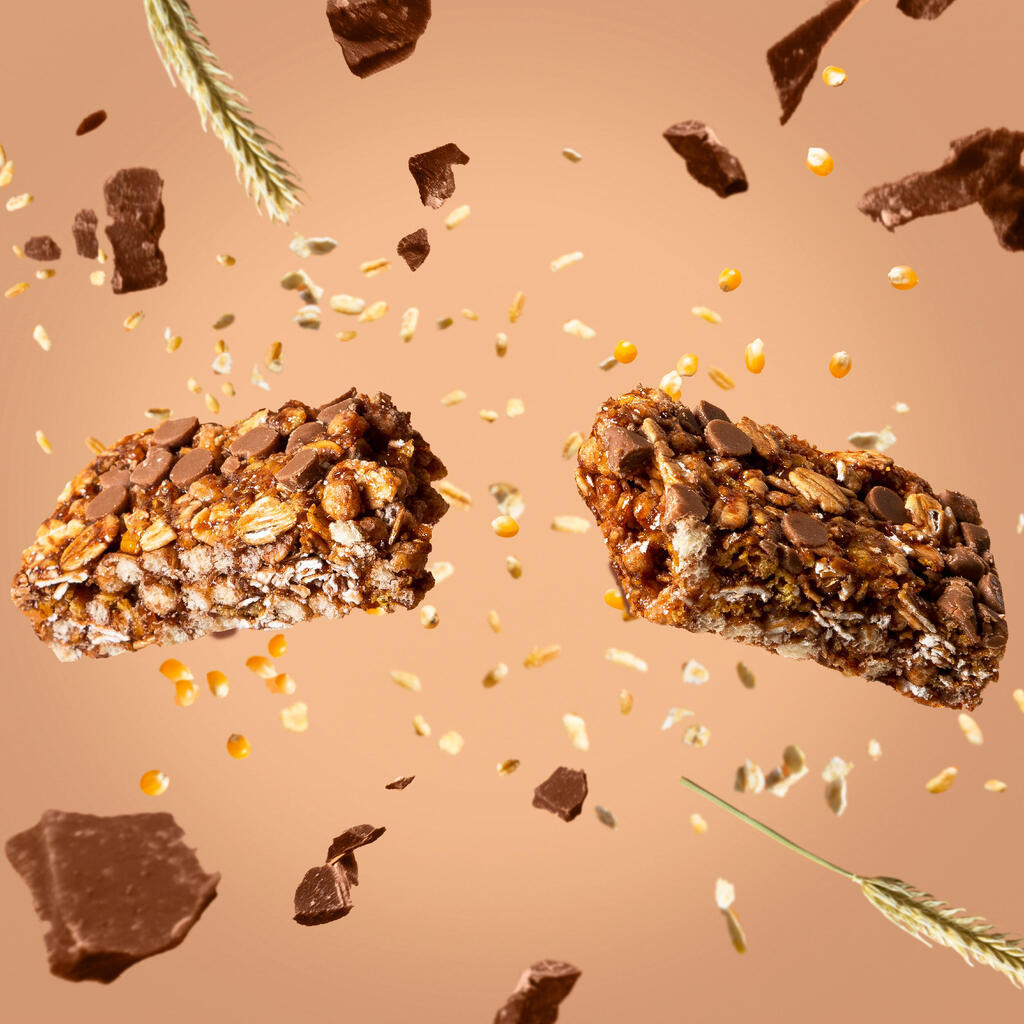 Graudaugu batoniņš ar šokolādi “Clak”, Ecosize iepakojums, 10x21 g