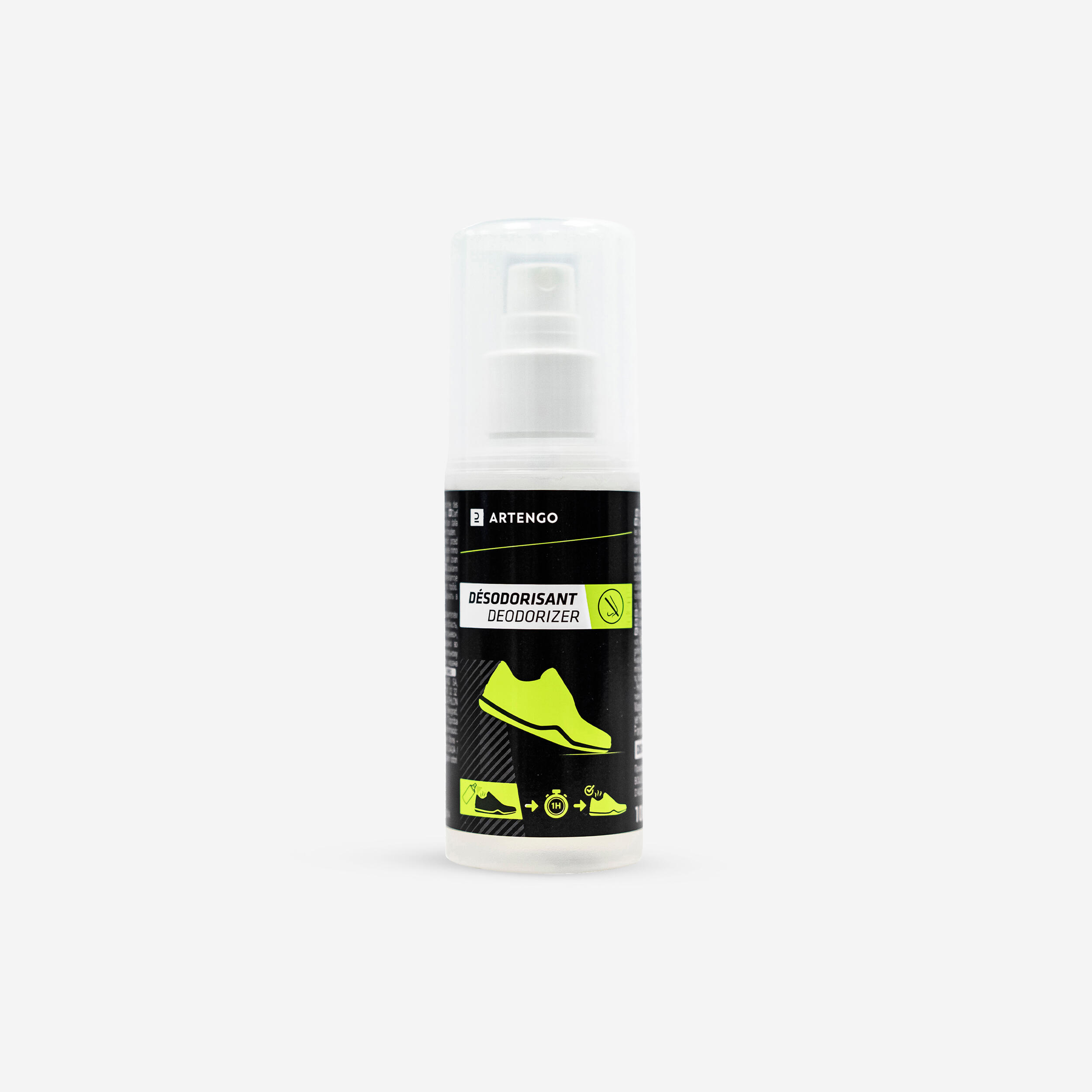 Artengo - Spray Neutraliseur D'odeurs Pour Chaussures 100ml - Désodorisant - Tennis - - 100ml - Decathlon