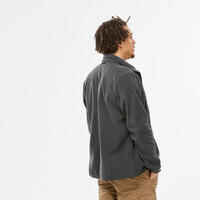 Men’s 3in1 waterproof hiking jacket 0°C NH100 - Grey