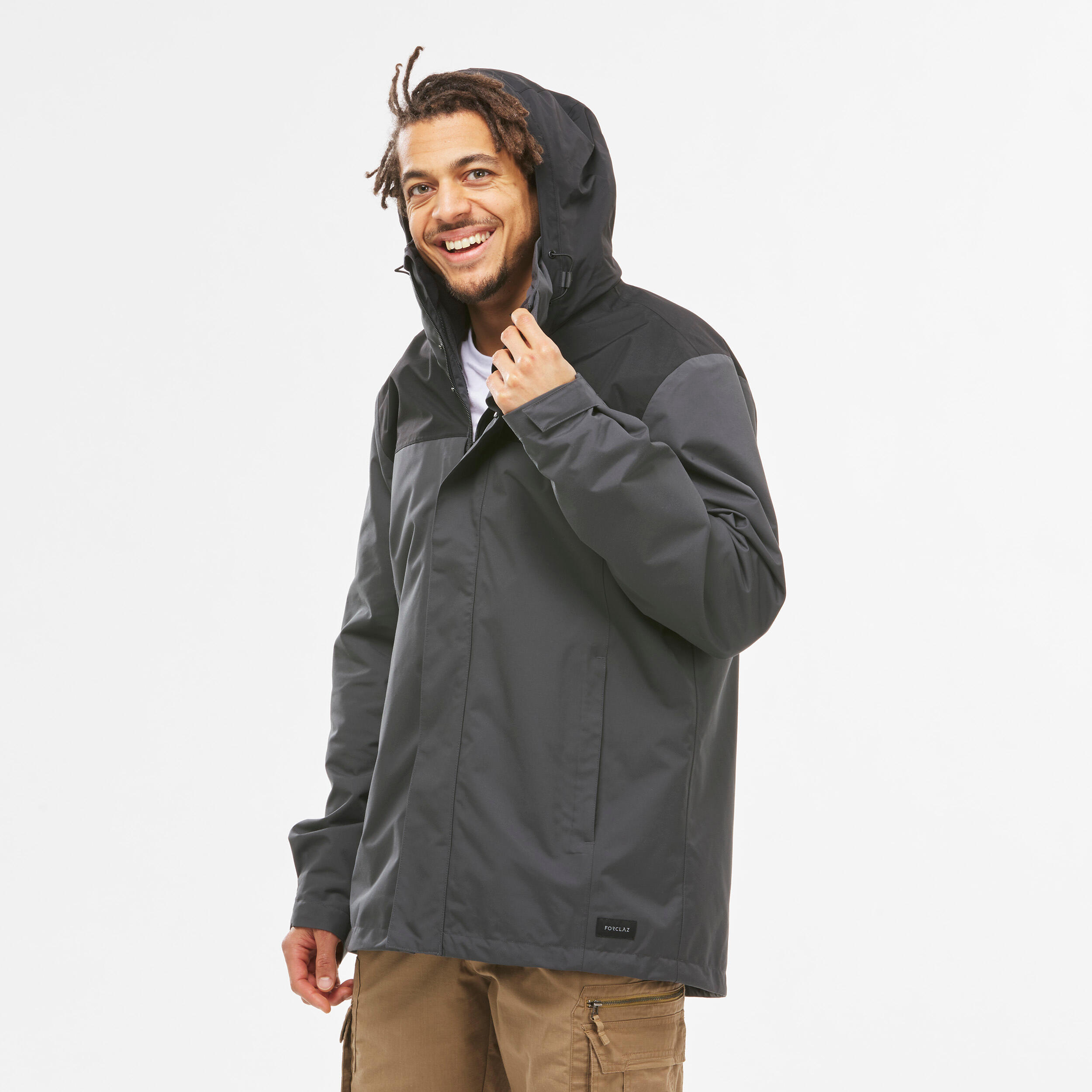 Men’s 3-in-1 waterproof hiking jacket - SH100 0°C 7/14