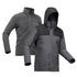 Men's 3-in-1 Waterproof Travel Jacket Travel 100 0°C - Grey