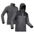 Veste 3en1 imperméable de randonnée - SH100 0°C - Homme - Gris Foncé