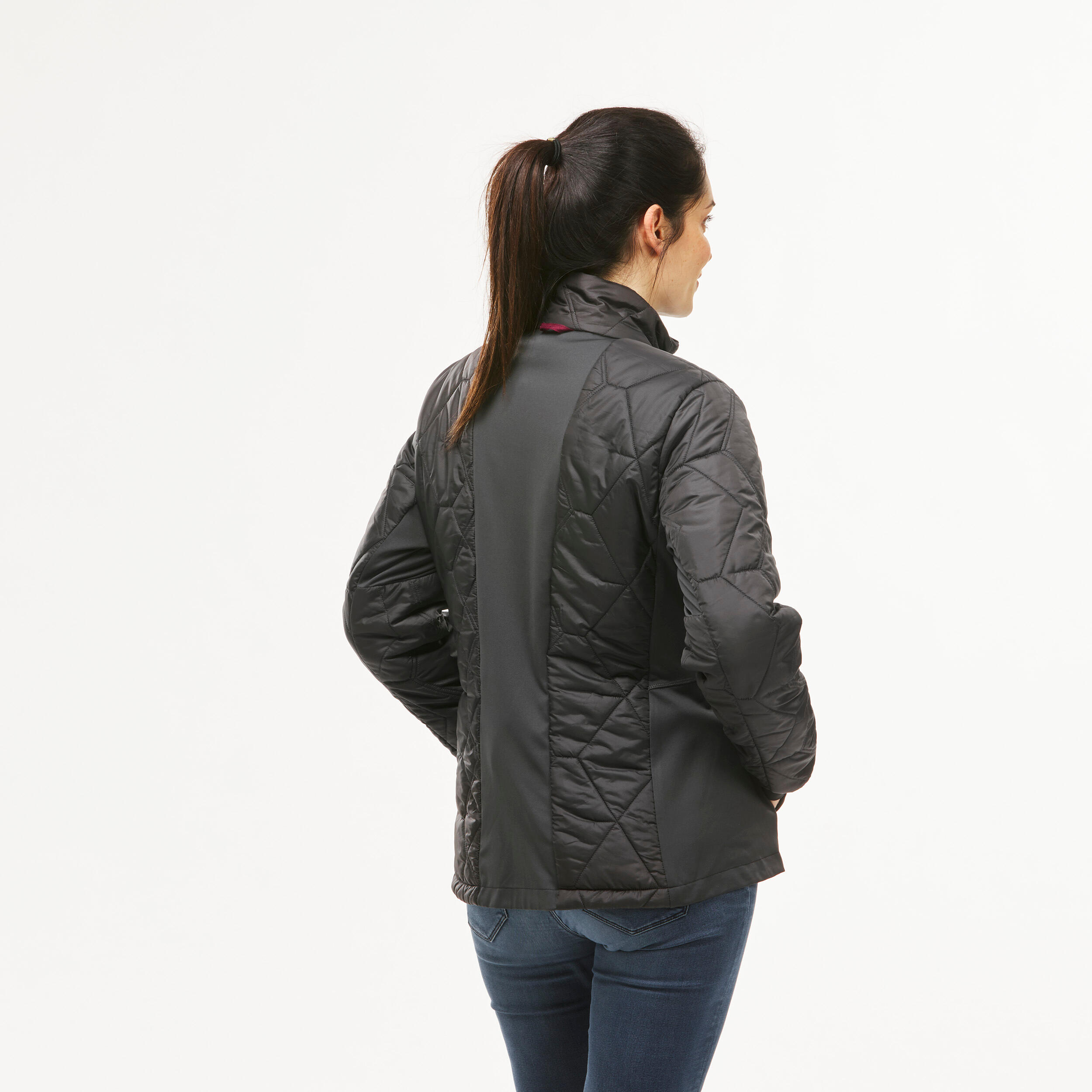 Manteau de randonnée imperméable 3 en 1 femme – SH 500 Mountain - FORCLAZ