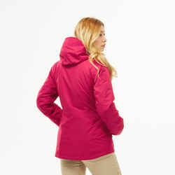 Women's Travel Trekking Waterproof 3-in-1 Jacket Travel 500 -8°C