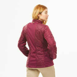 Women's Travel Trekking Waterproof 3-in-1 Jacket Travel 500 -8°C