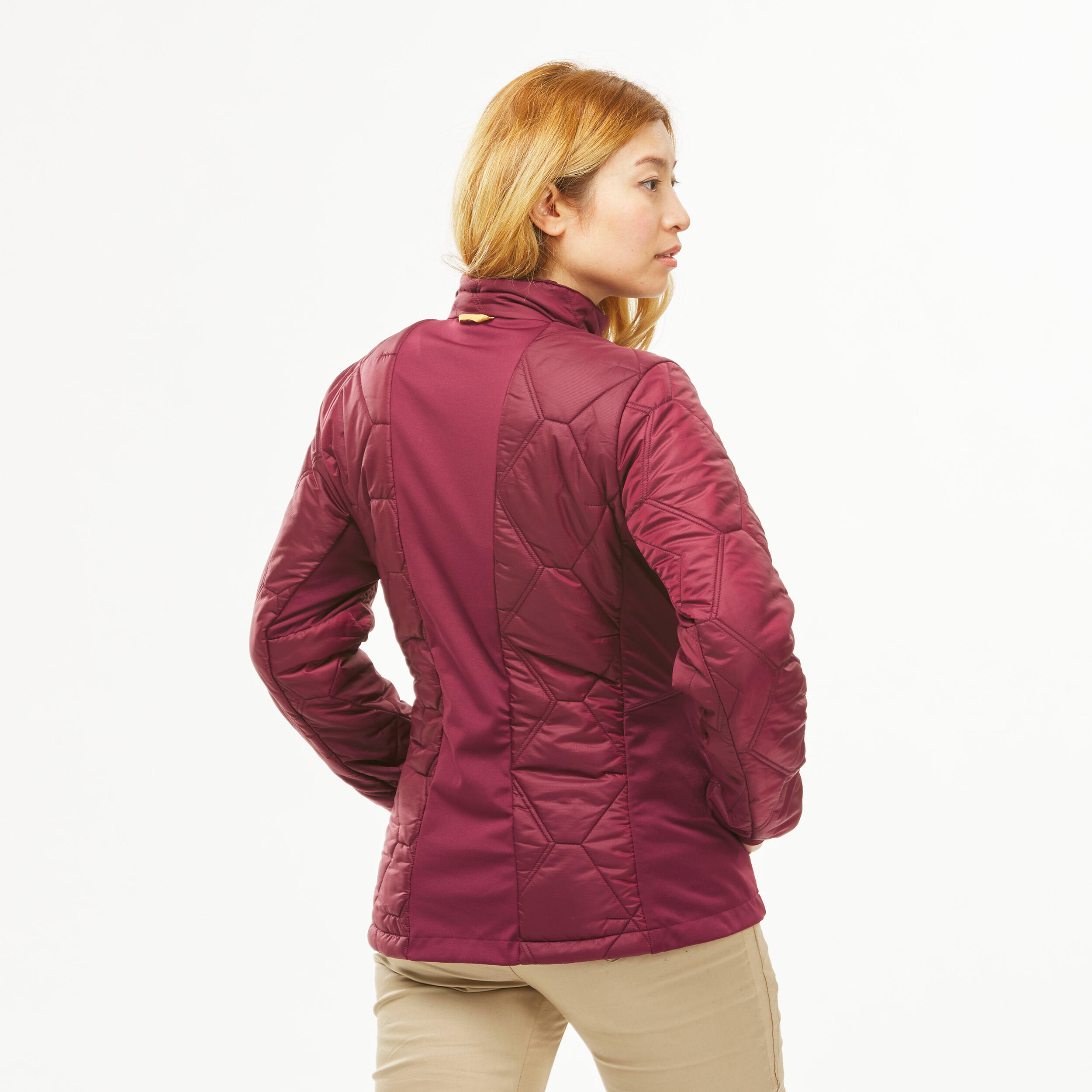 Women's Travel Trekking Waterproof 3-in-1 Jacket Travel 500 -8°C 11/16