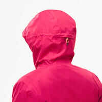 Women’s hiking 3-in-1 waterproof jacket SH500 Mountain - 10°C