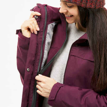 Chaqueta cortavientos para mujer Ofertas impermeable chaqueta de  entretiempo embalaje chaqueta ligera con capucha para primavera otoño para  senderismo trekking bicicleta : : Moda