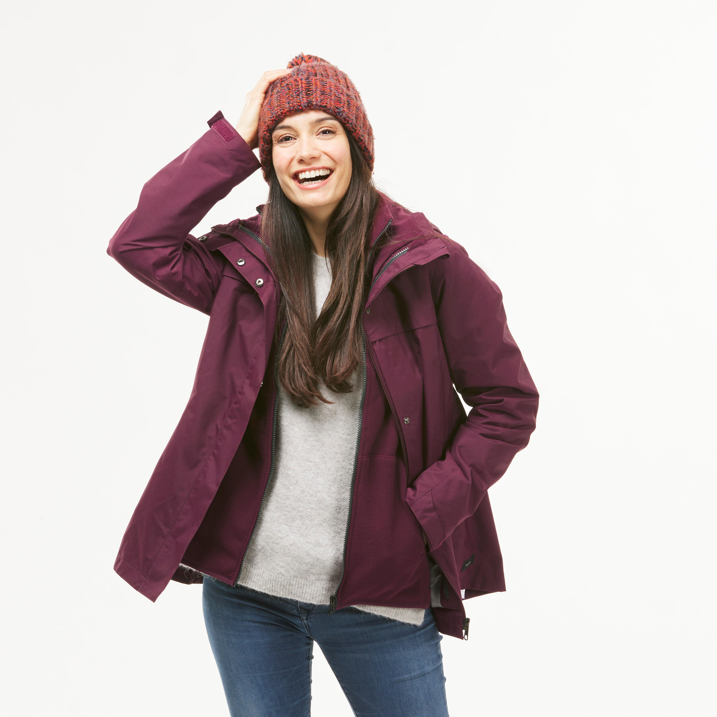 Chaquetones de shop mujer en decathlon