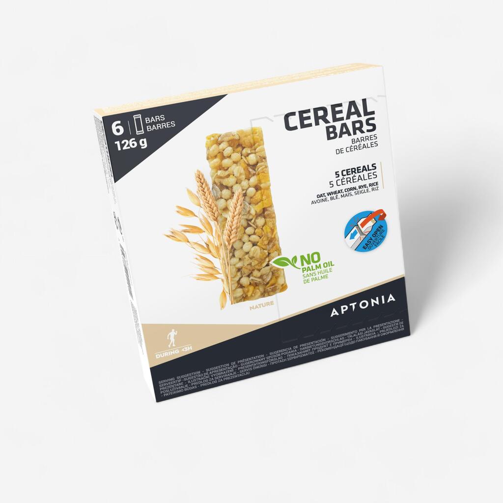 Cereal bar 6 x 21 g - plain