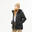 3-in-1-Jacke Damen wasserdicht bis 0 °C - Travel 100 schwarz