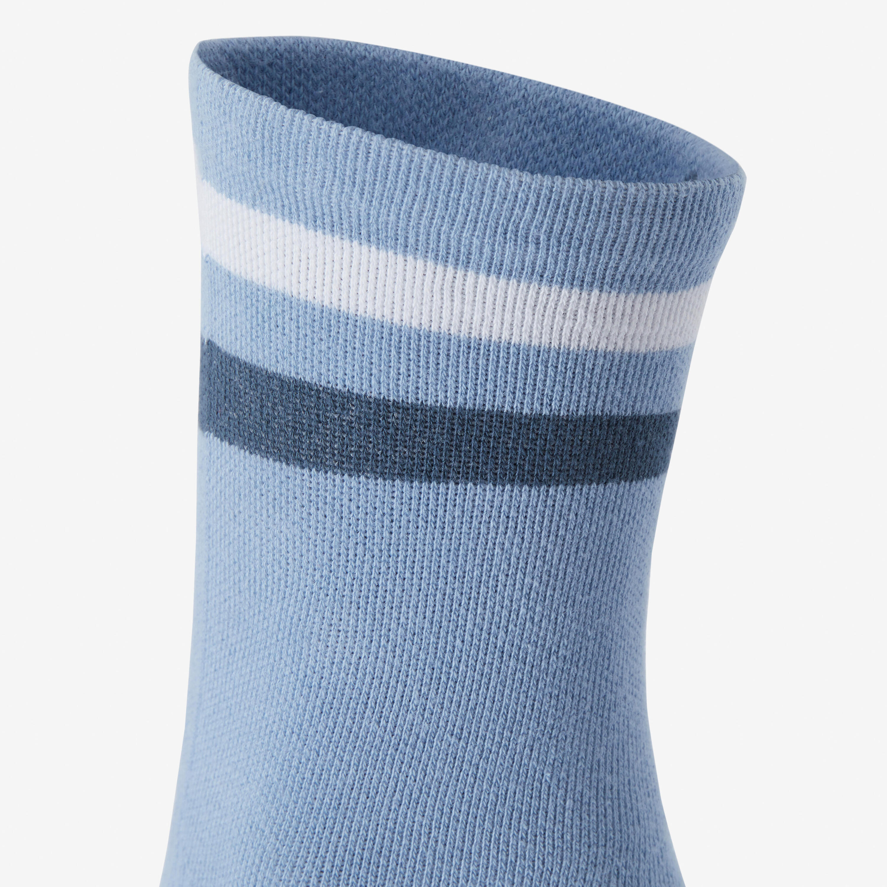 WS 100 Active and Nordic Walking Mid Socks - LimitedEdition (3 pairs) Blue/Khaki 6/6