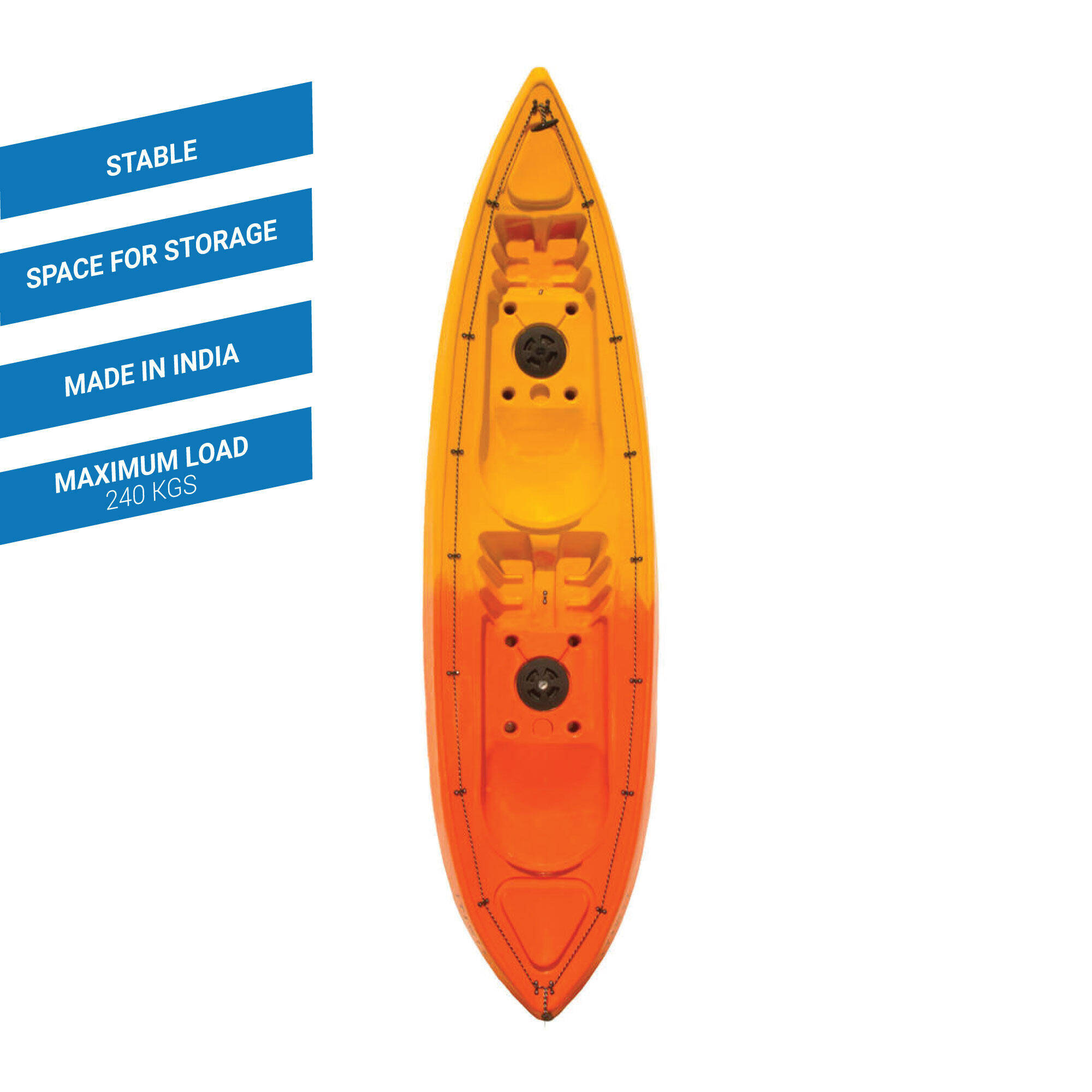 Rigid Kayak Double Seater -  1