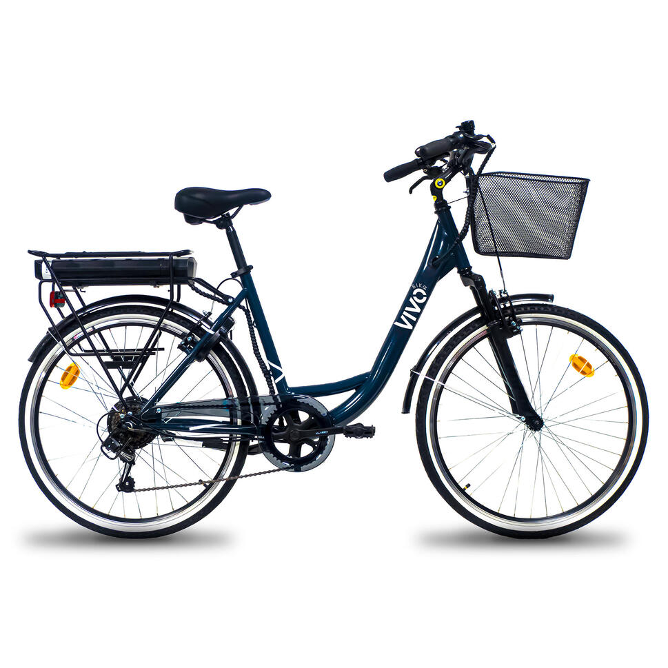 Bici da città elettrica a pedalata assistita VivoBike Milano 26