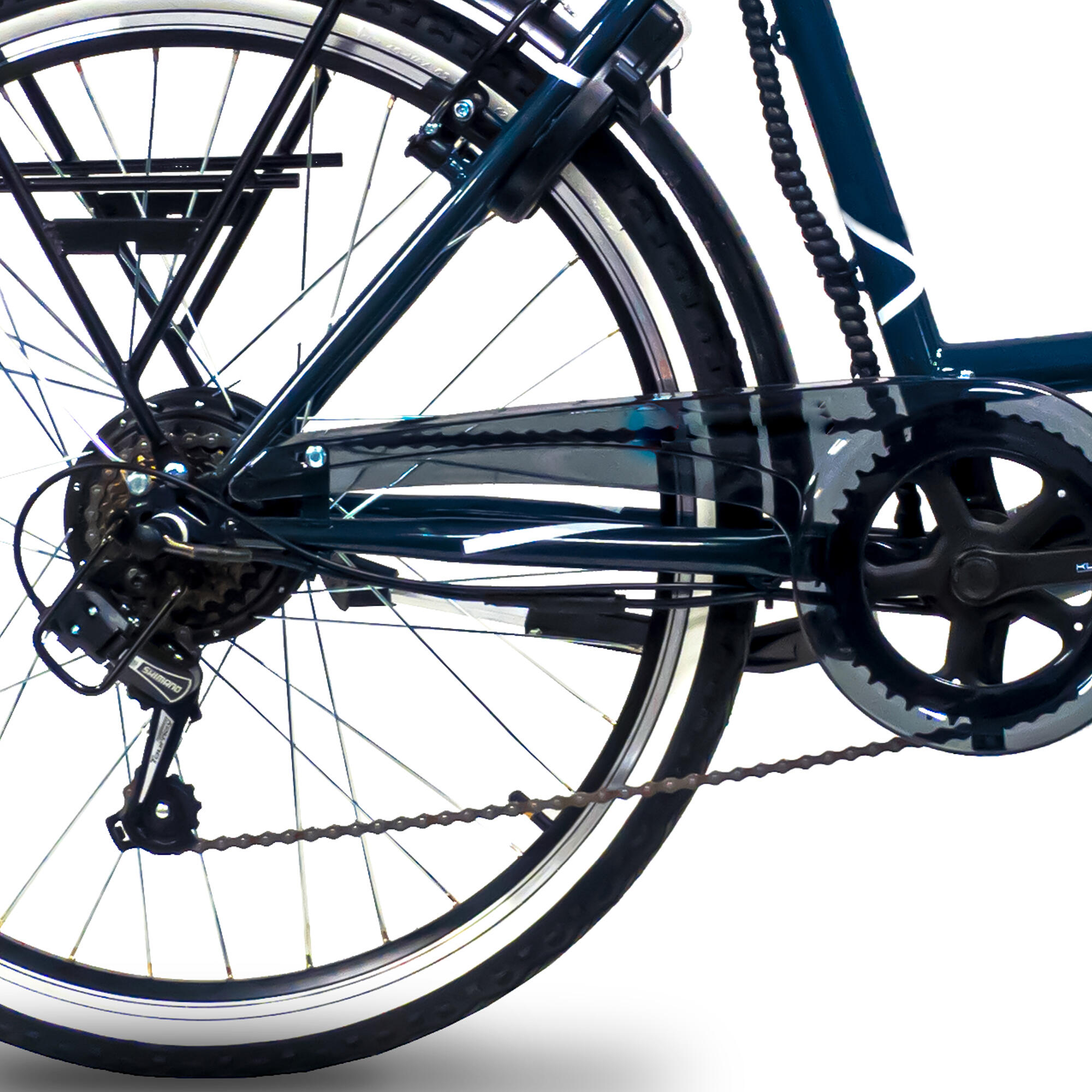 Bici da città elettrica a pedalata assistita VivoBike Milano 26\