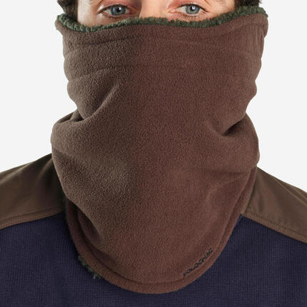 TOUR DE COU CHASSE CHAUD REVERSIBLE MOUTONNE 500