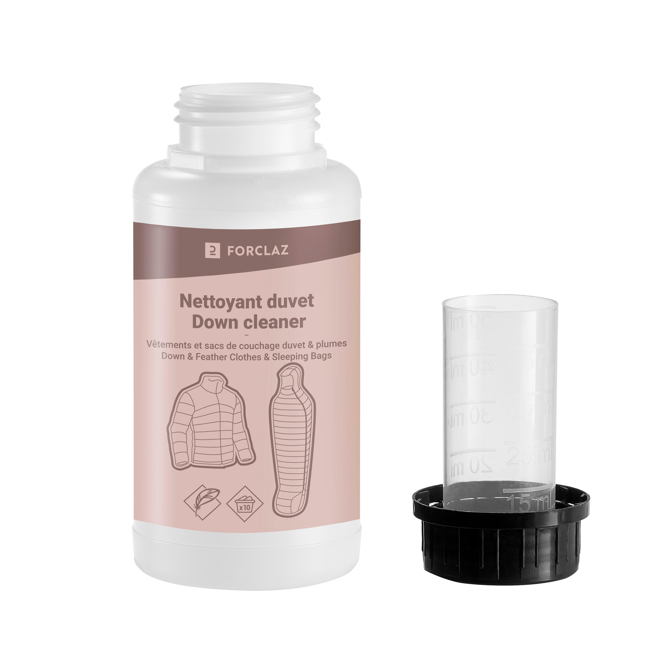 Waschmittel für Kleidung und Schlafsäcke aus Daunen 250 ml  3/3