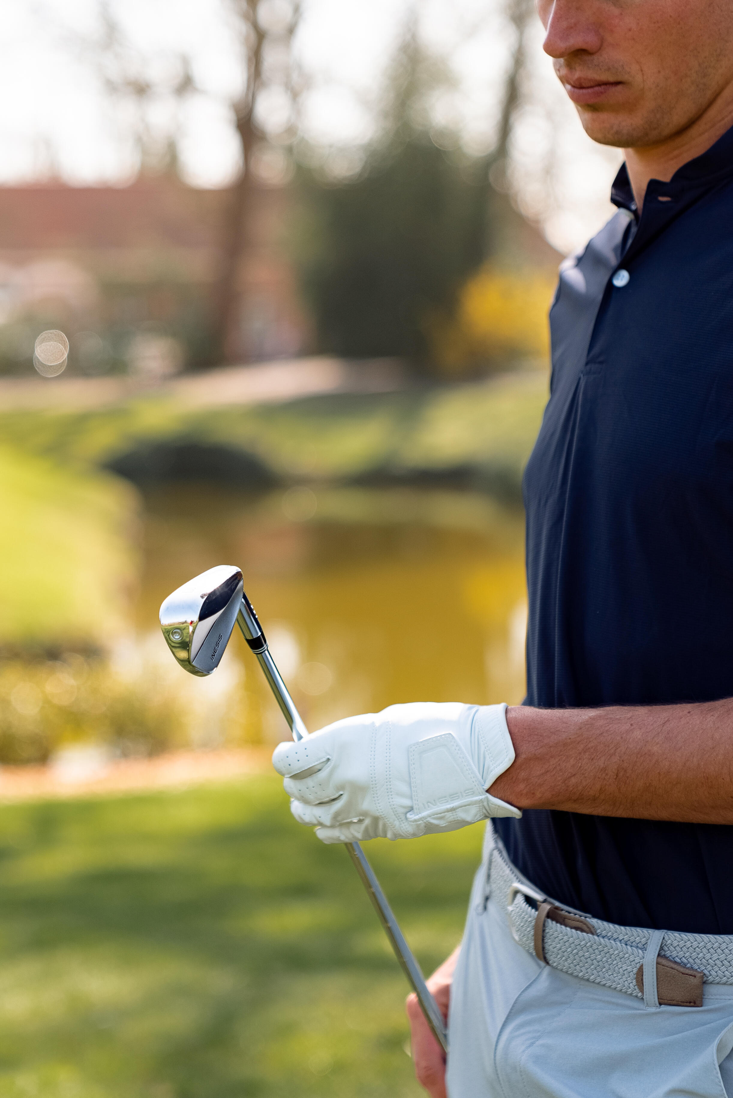 Right-Handed Golf Iron - Utility 900 S2 Fast Speed Steel 3 and 4 Iron - INESIS