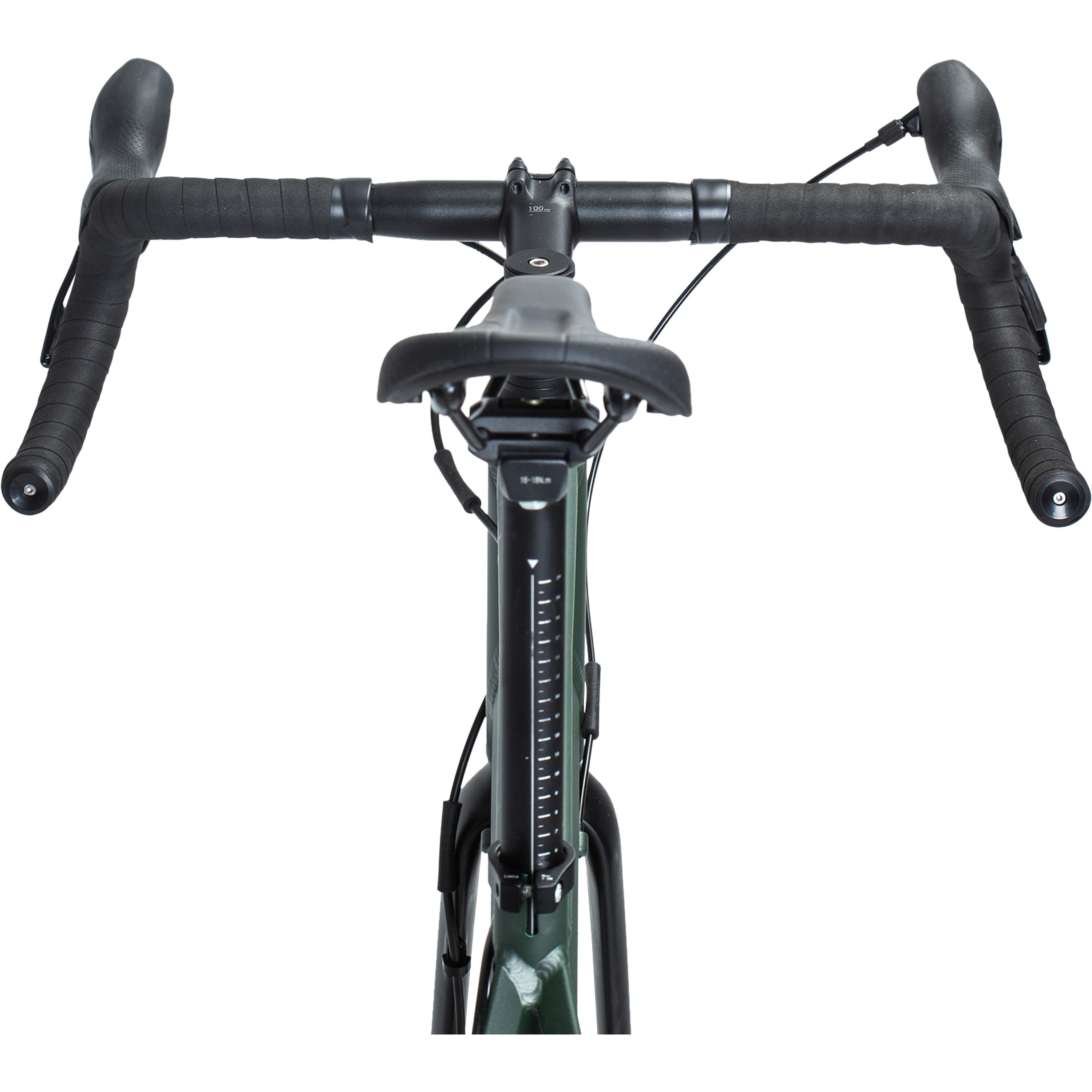 Bicicleta de gravel aluminio freno de disco monoplato 10V Triban