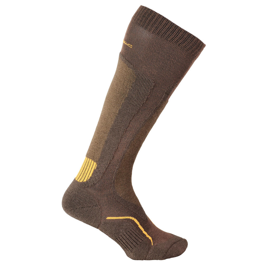 FULL-HEIGHT WOOL WARM HUNTING SOCKS 500